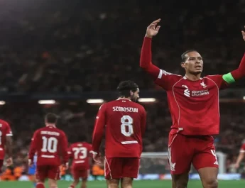 Hasil Liga Champions: Liverpool Menang Dramatis, PSG Pesta Gol 4-0