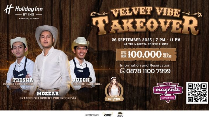 Negroni Week di Holiday Inn Bandung Pasteur: Nikmati Oak Barrel Aged Negroni Cocktail