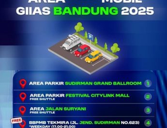 Beri Kenyamanan Pengunjung, GIIAS Bandung Siapakan Area Parkir untuk 2.000 Kendaraan Lebih