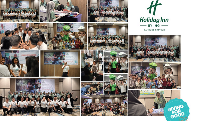 Holiday Inn Bandung Pasteur Hadirkan Senyum Sehat Melalui Posyandu