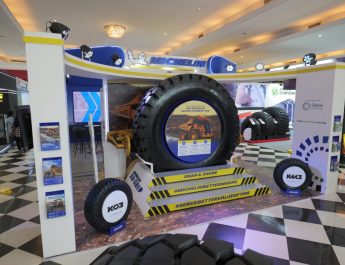 Bersinergi Tampilkan Solusi Ban Tambang Era Digital