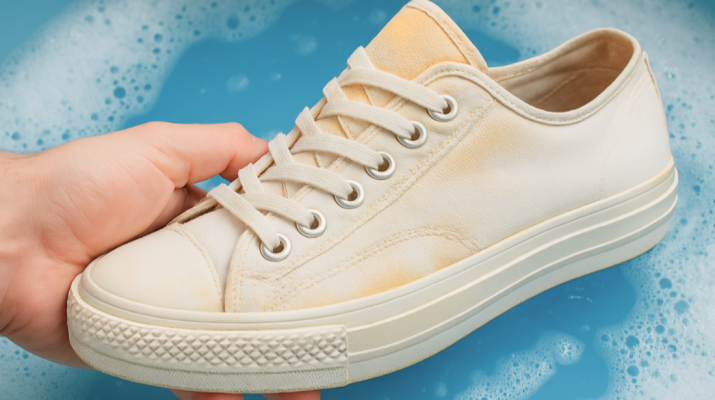 Sepatu Putih Anda Menguning Usai Dijemur? Ini Kuncinya