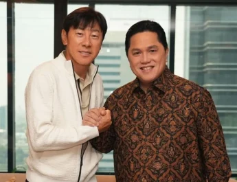 Erick Thohir Ajak Suporter Timnas Indonesia Move On dari Shin Tae-yong