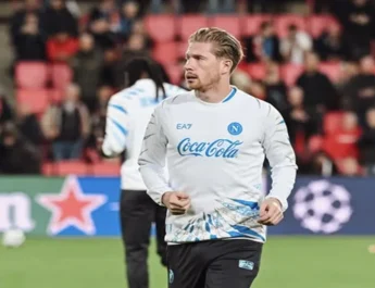 Kevin De Bruyne Cedera Parah, Absen Bela Napoli hingga 2026