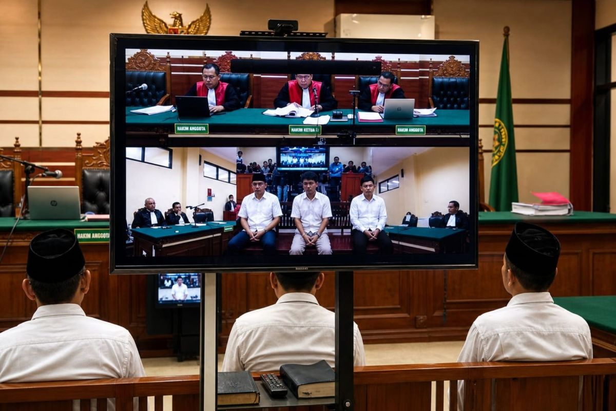 Tipikor Surabaya vonis penjara tiga kades di Kediri jual beli jabatan