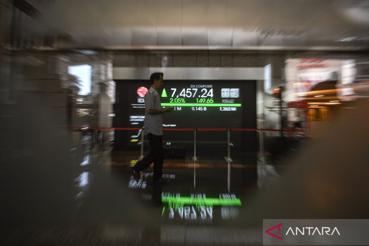 IHSG Rabu pagi dibuka menguat 29,23 poin