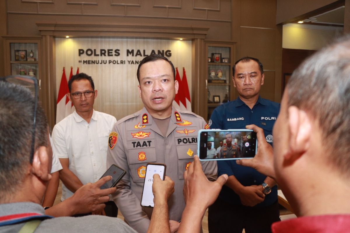 Polres Malang: Tes urine 31 wisatawan Pantai Wedi Awu positif narkoba