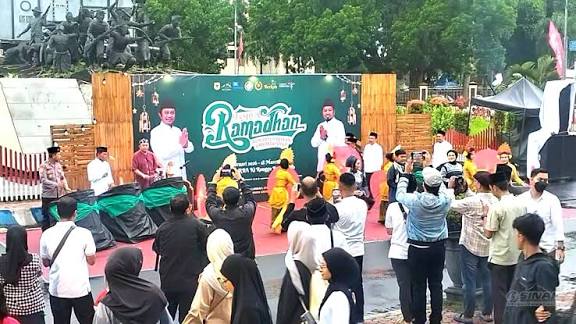 pembukaan festival ramadhan dialun - alun bagus asra kabupaten bondowoso 20/02/2026.
