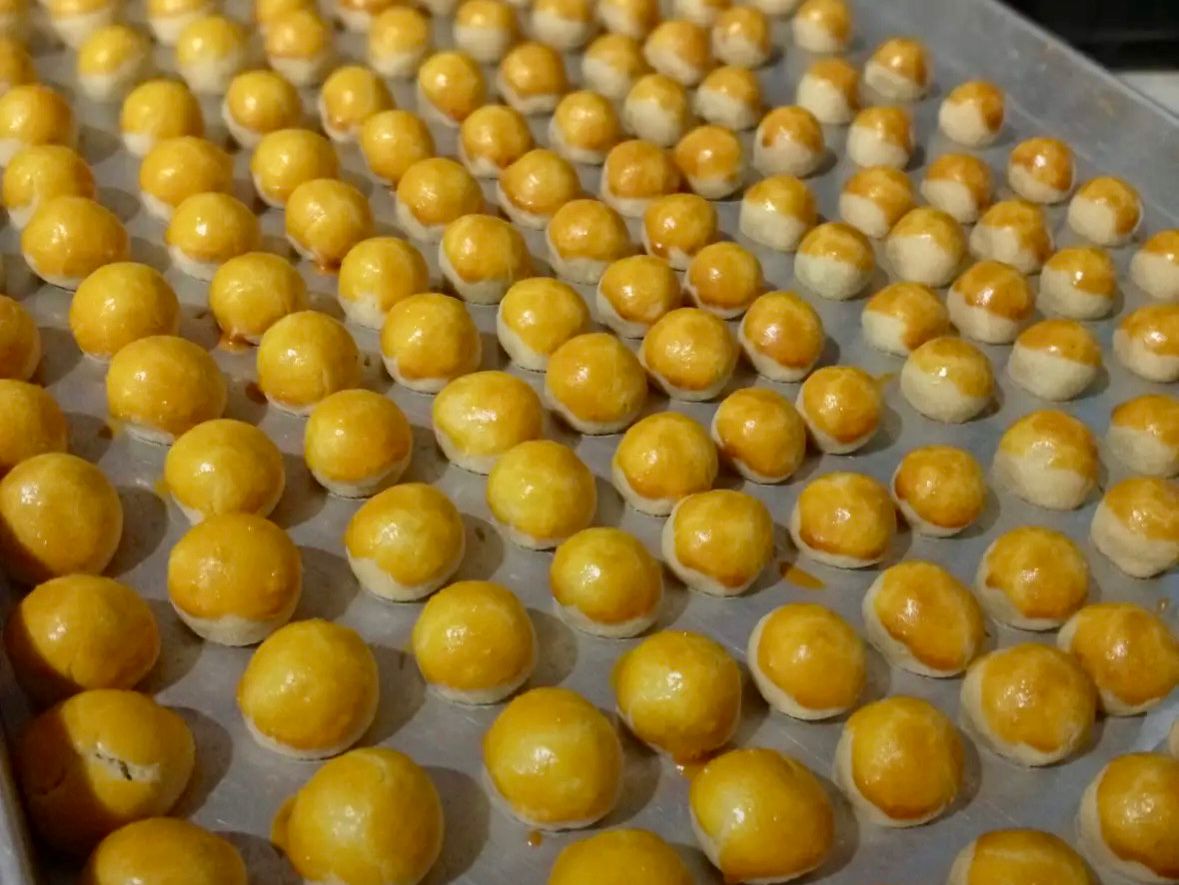 Produksi nastar home made di Kutorejo Mojokerto (Rahma/Mahasiswa Magang)