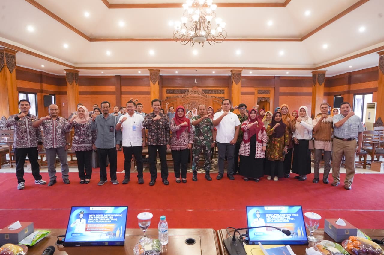 Pemkot Mojokerto optimalkan operasi pasar lewat TPID dan KKMP jelang Ramadan 1447 H