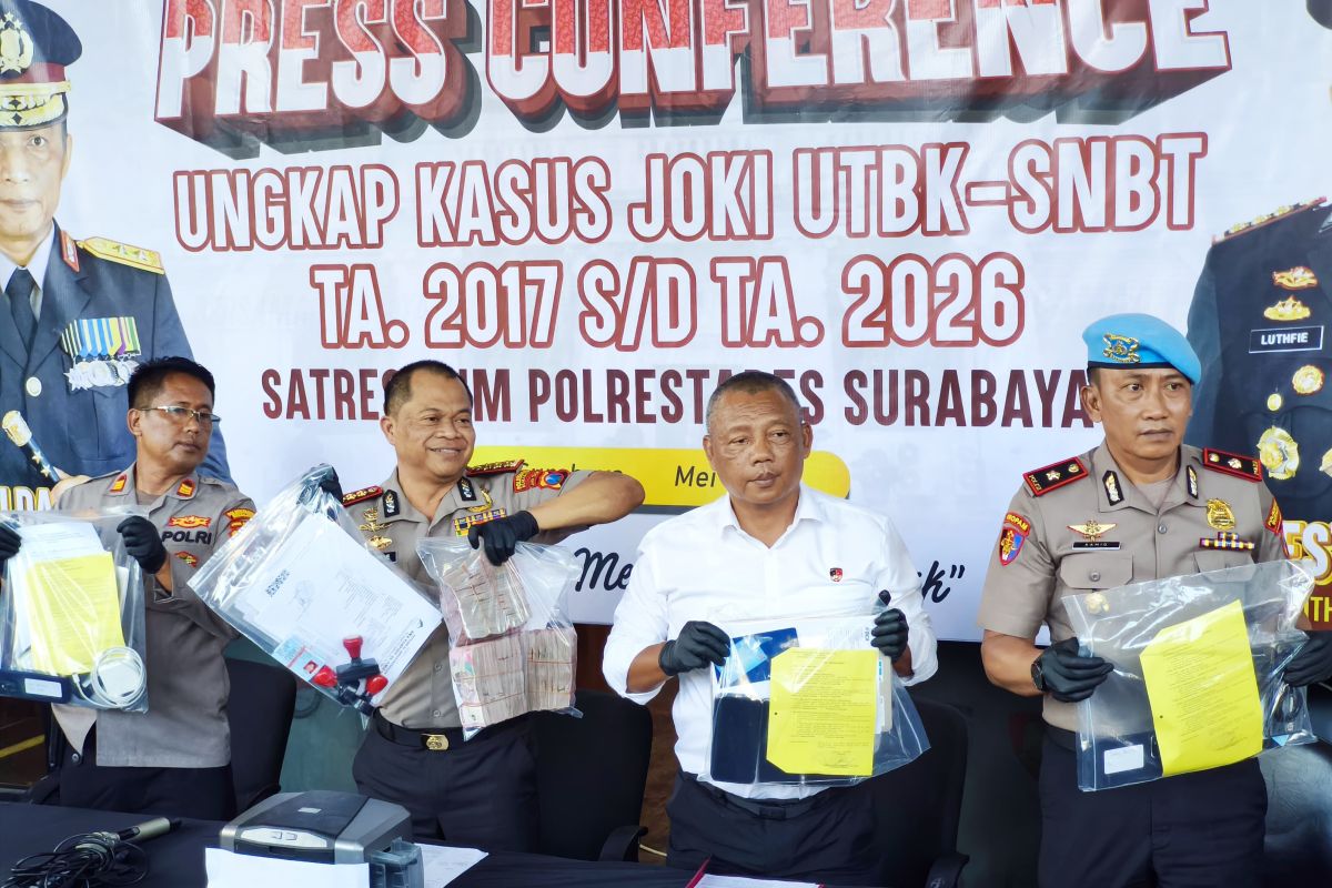 Polisi tahan 14 tersangka kasus sindikat joki SNBT-UTBK
