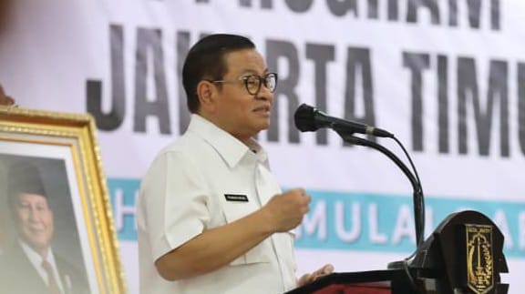 Gubernur DK Jakarta, Pramono Anung Wibowo dalam sebuah acara. Foto: Diskominfotik DK Jakarta