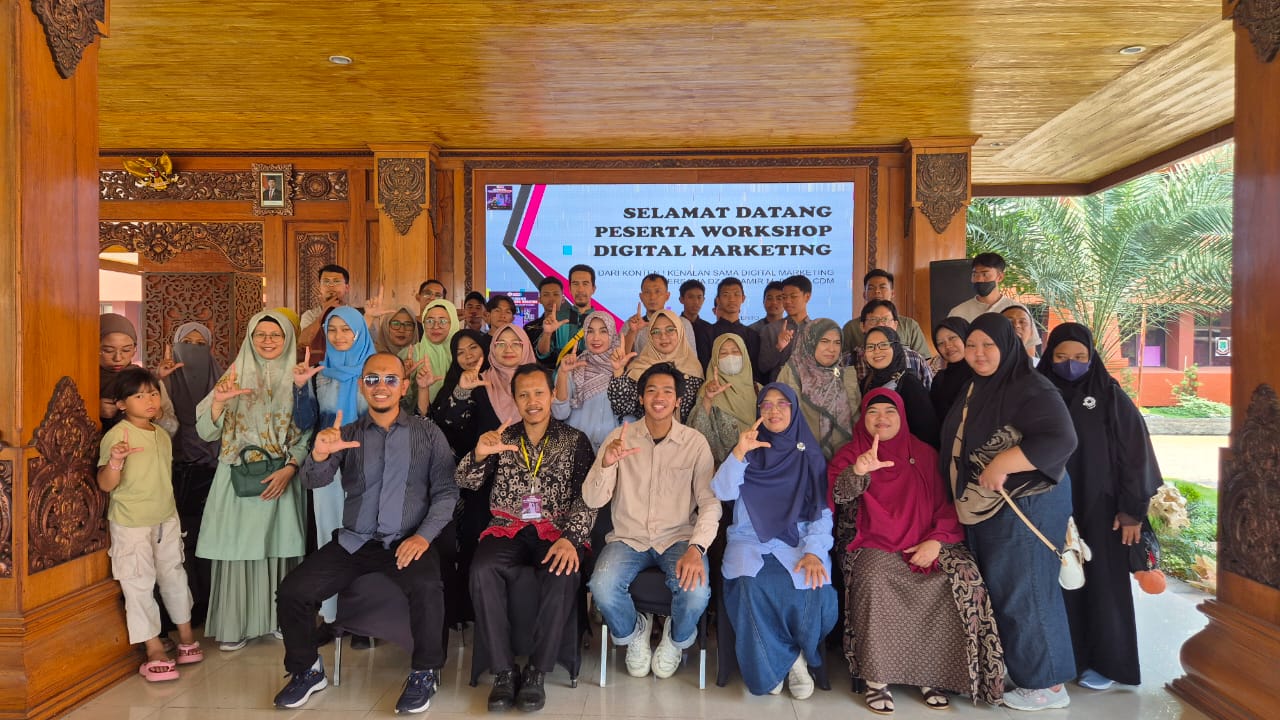 LKP Majapahit Mandiri saat menggelar Workshop Digital Marketing di Mojokerto (Foto: LPK Majapahit)