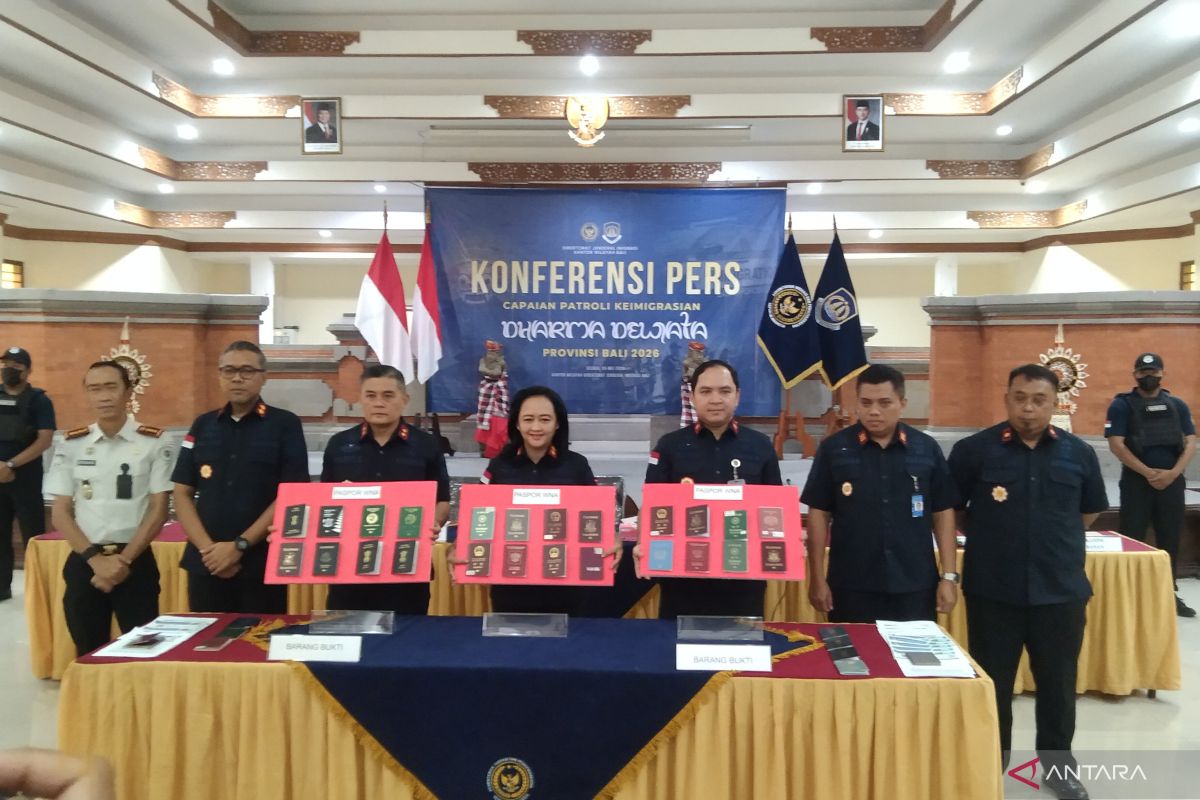 Imigrasi Bali jaring 62 WNA dalam operasi Patroli Dharma Dewata