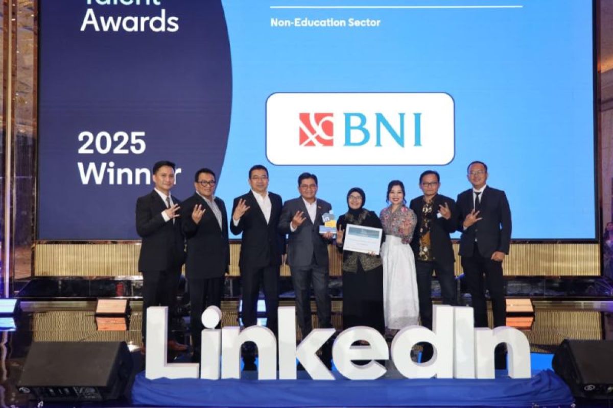 BNI raih penghargaan LinkedIn Talent Awards 2025