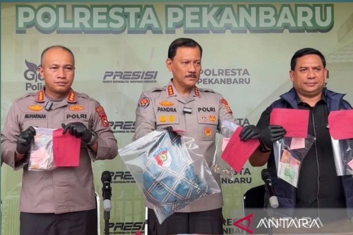 Pelaku pencurian di Pekanbaru awalnya berniat bunuh satu keluarga
