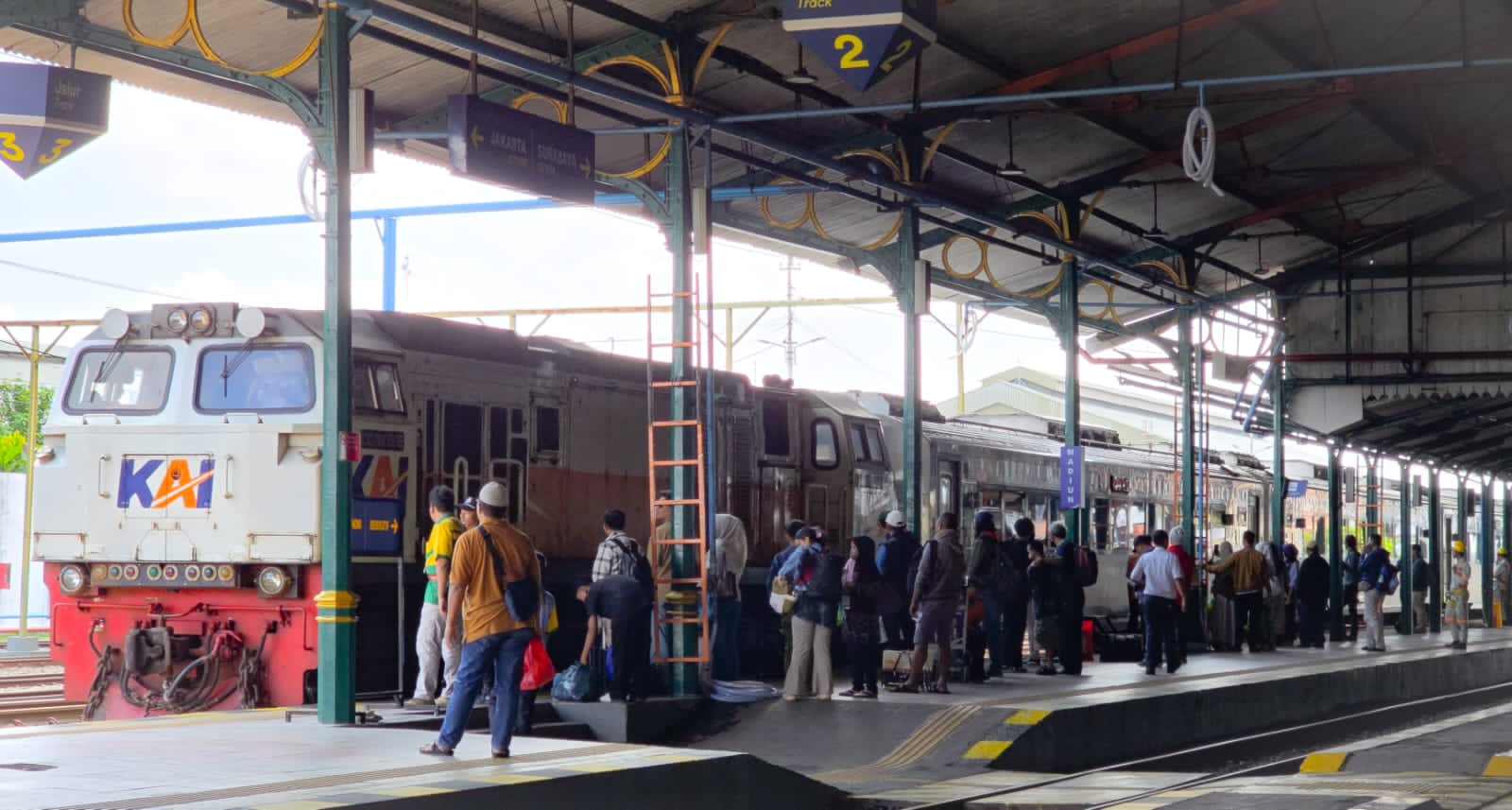 Suasana KAI Daop 7 Madiun, Kamis (3/4/2025) (Humas KAI Madiun)