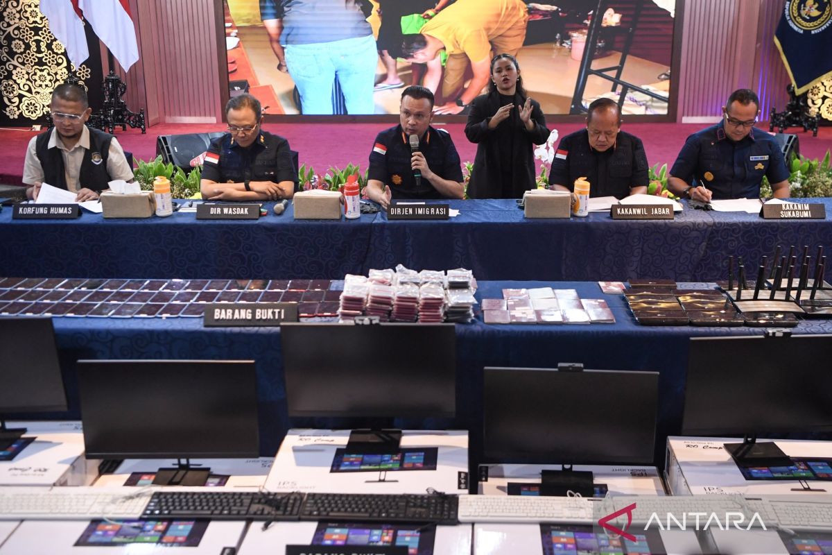 Ditjen Imigrasi tindak 16 WNA terindikasi pelaku love scamming