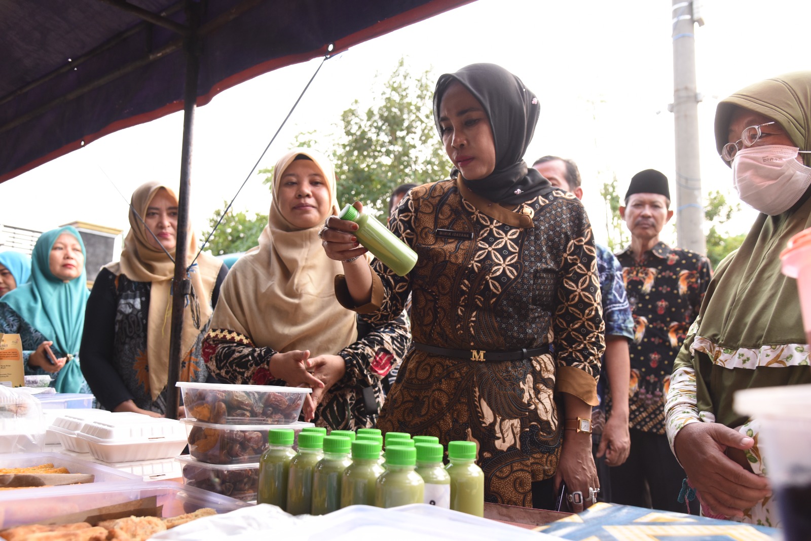 Wabup Sidoarjo Hj. Mimik Idayana