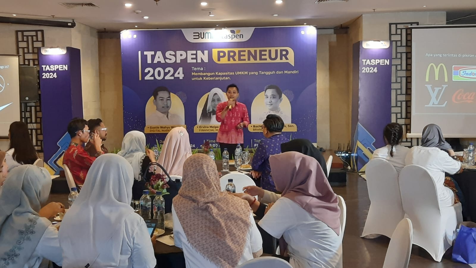 PT Taspen (Persero) menggelar Program TASPENpreneur di Hotel Grand Surya, Kota Kediri, Jawa Timur, Kamis (28/11/2024)