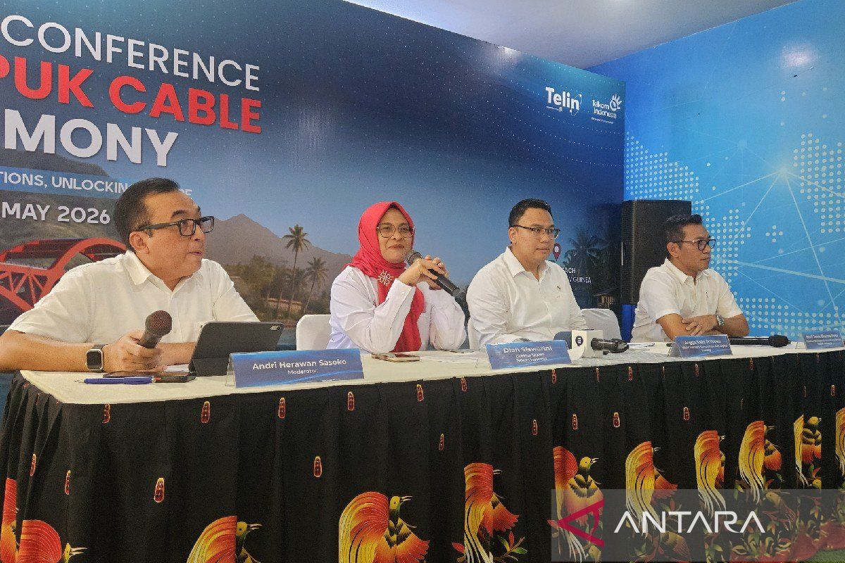 TelkomGroup: Kabel laut Jayapura-PNG buka akses konektivitas global
