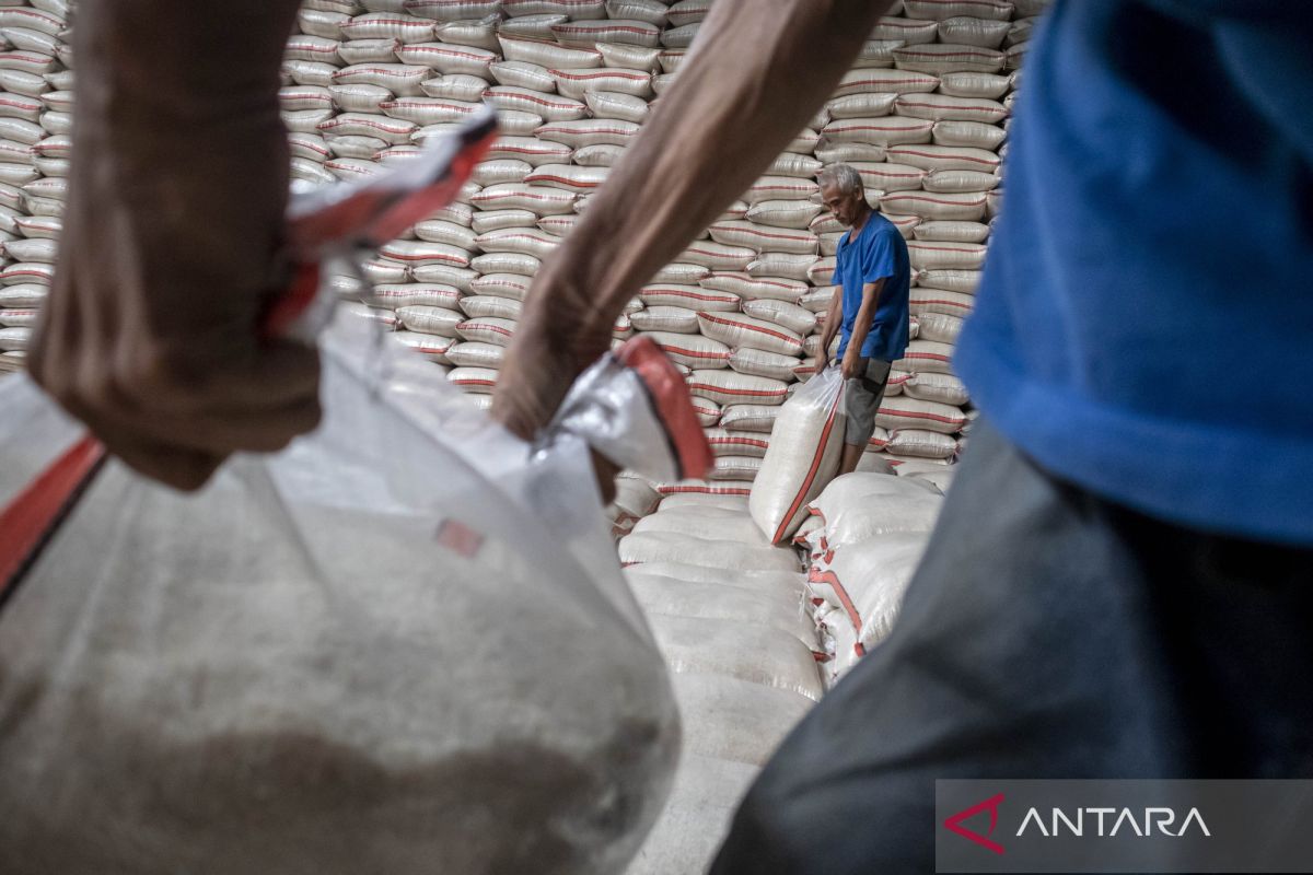 Melestarikan swasembada dan mempertahankan cadangan beras pemerintah