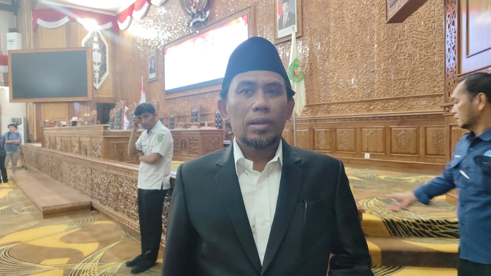 Ketua DPRD Kutai Timur, Jimmi,