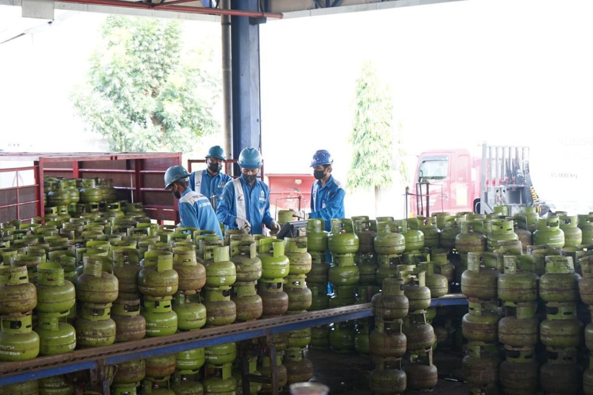 Pertamina tambah 1,5 juta tabung LPG 3kg di Jatim saat libur Idul Adha
