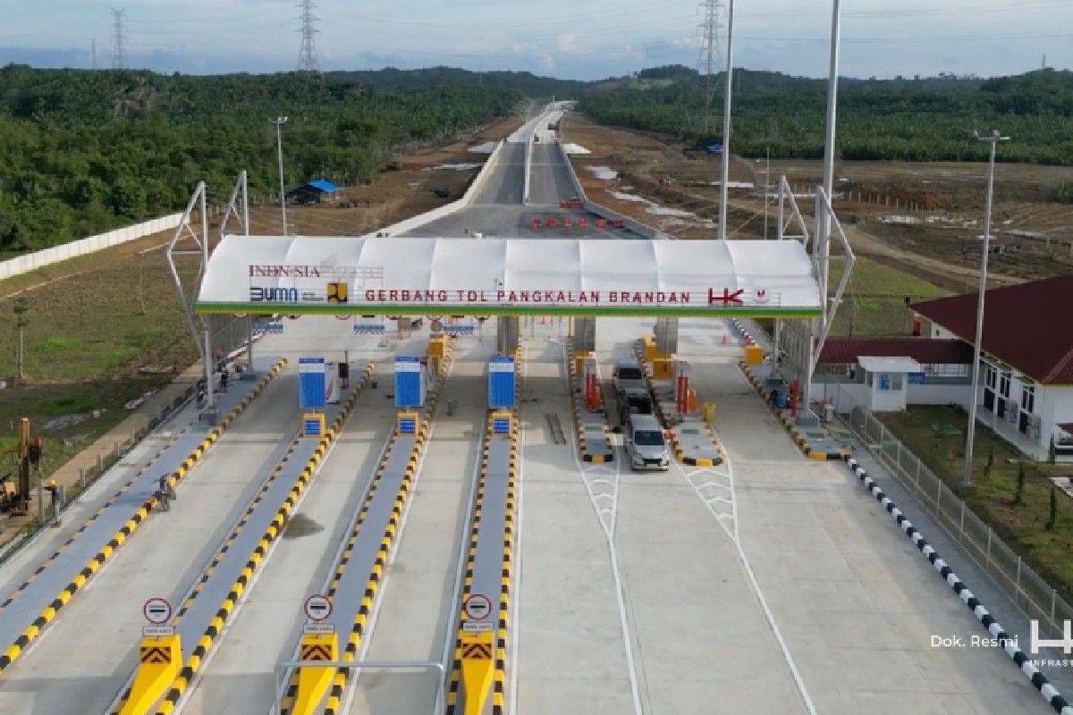 HK catat lalin Tol Binjai-Langsa libur H+1 Idul Adha naik 25,27 persen
