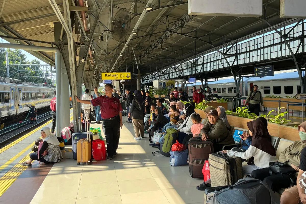 KAI angkut penumpang di atas 149 ribu per hari selama libur panjang
