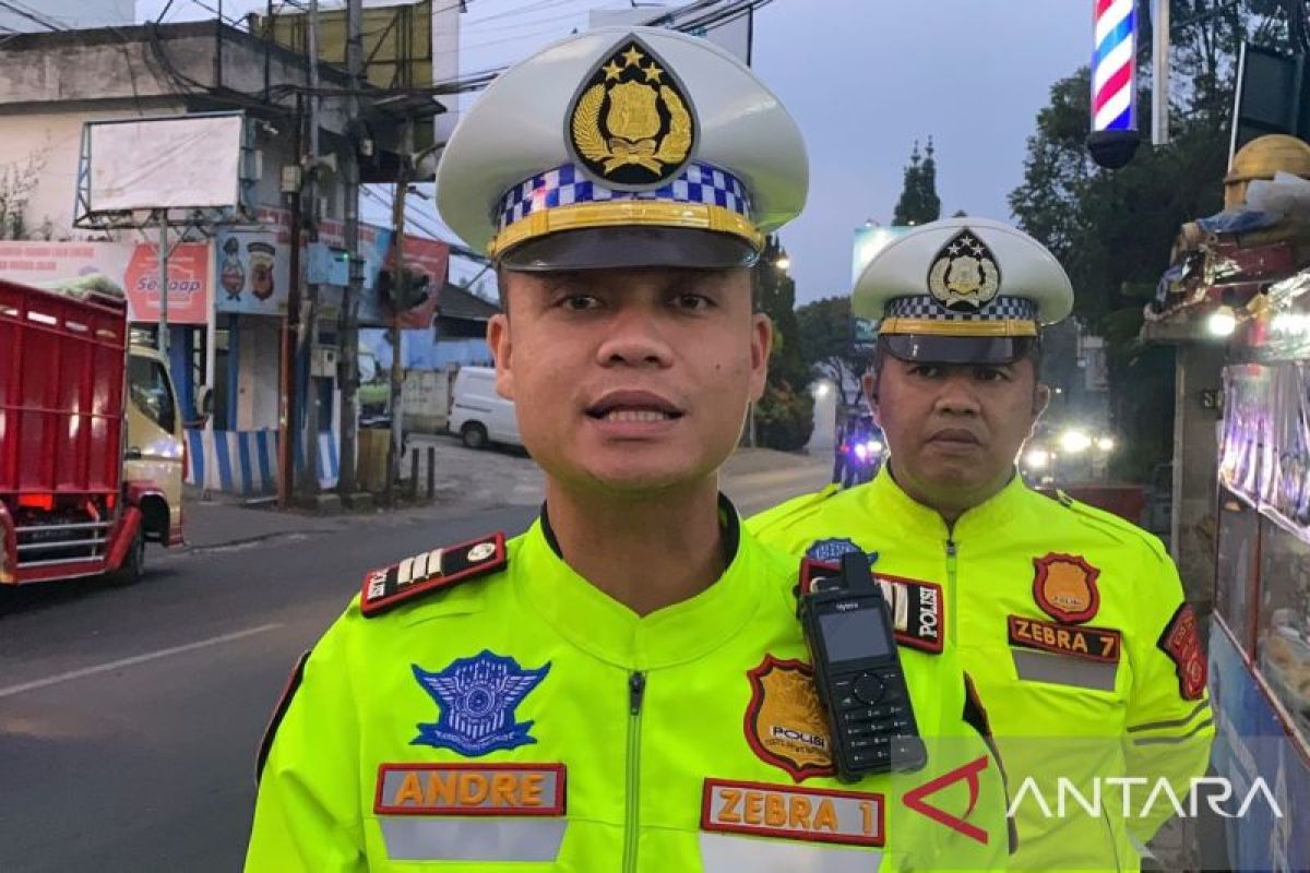 Satlantas Cimahi catat lonjakan arus wisatawan di kawasan Lembang
