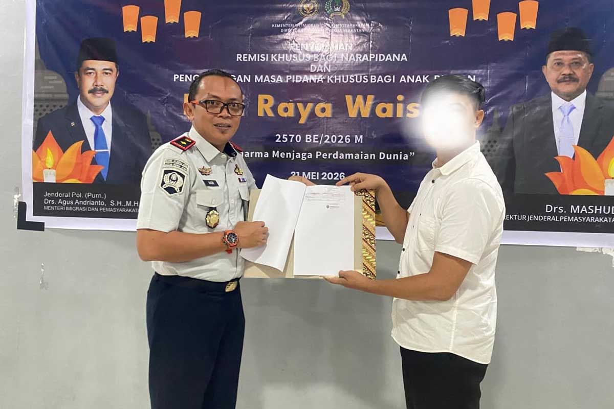 Warga binaan Rutan Banda Aceh terima remisi khusus Waisak