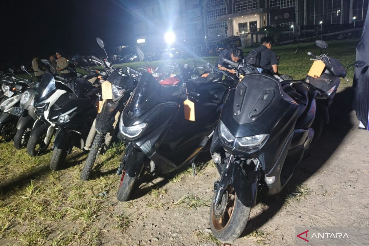 Sindikat curanmor antarprovinsi dibongkar, delapan pelaku ditangkap