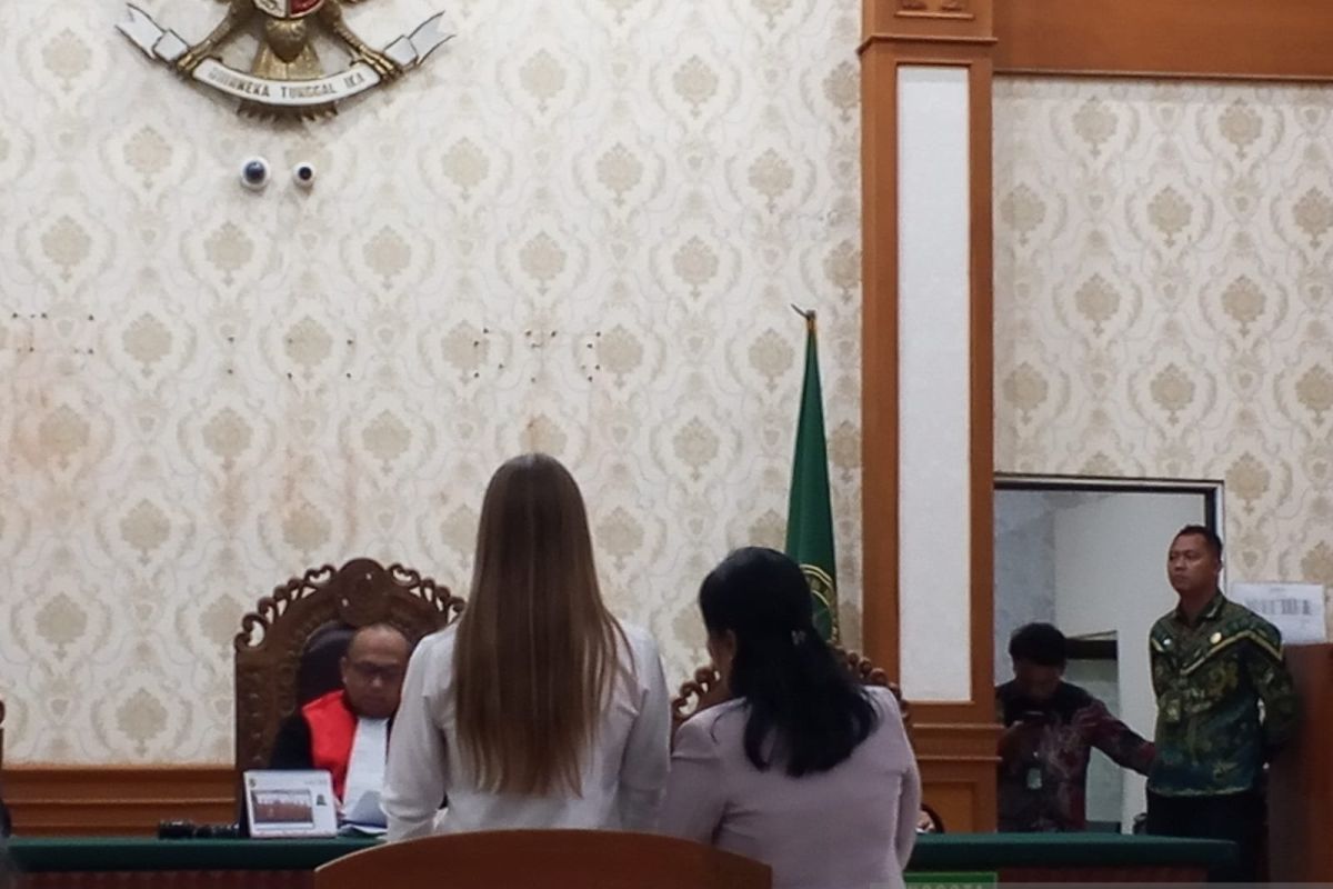 PN Denpasar vonis WNA Rusia terlibat kasus narkotika 8 bulan 15 hari 