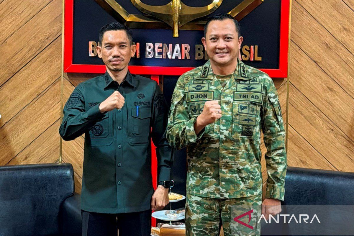 Bupati Aceh Barat temui Danjen Kopassus perkuat ketahanan pangan