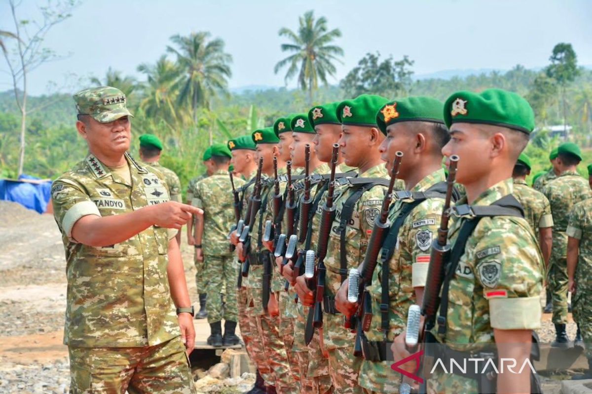 Wakil Panglima TNI tinjau pembangunan Yonif TP 842 di Pandeglang