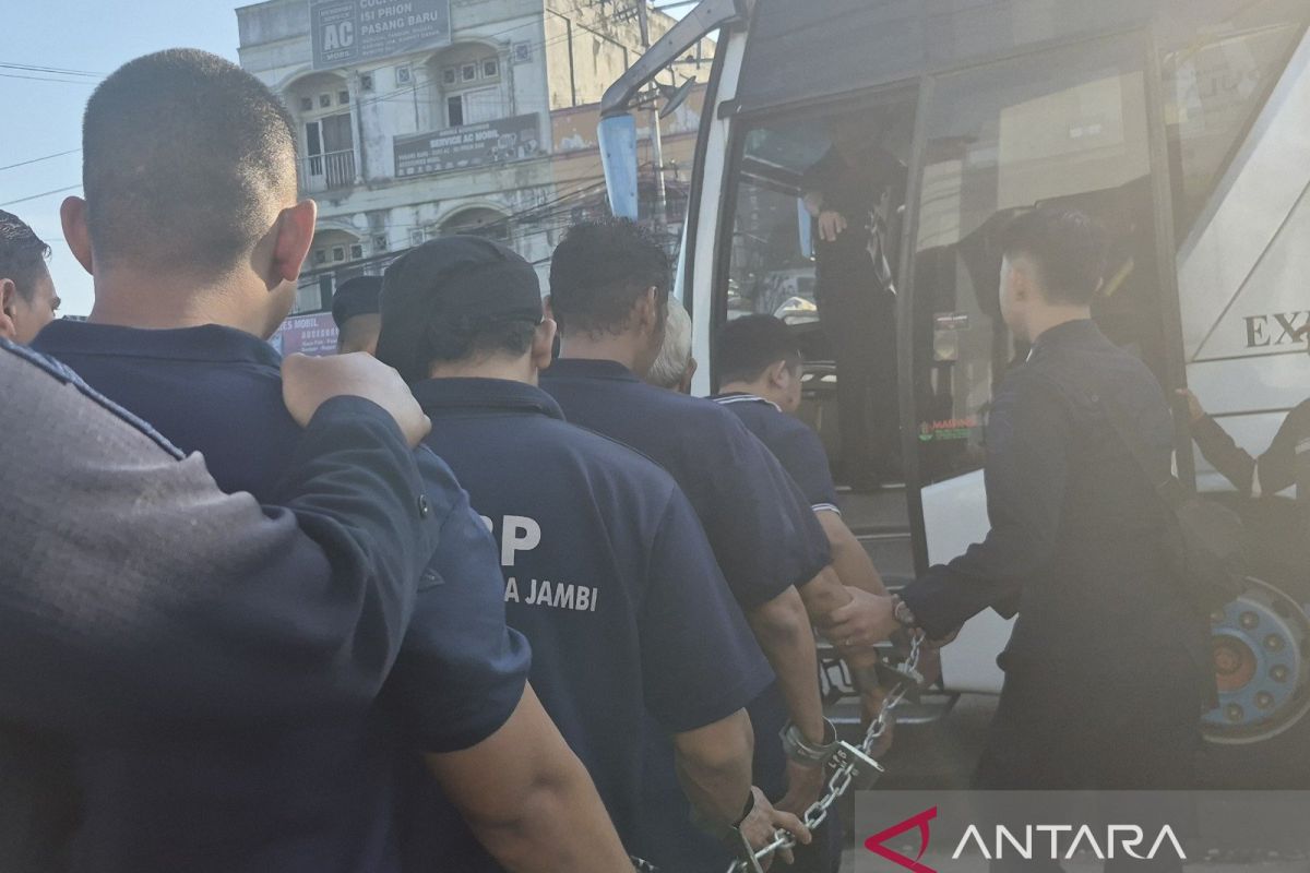 Lapas Kelas IIA Jambi pindahkan 1.555 warga binaan ke blok hunian baru