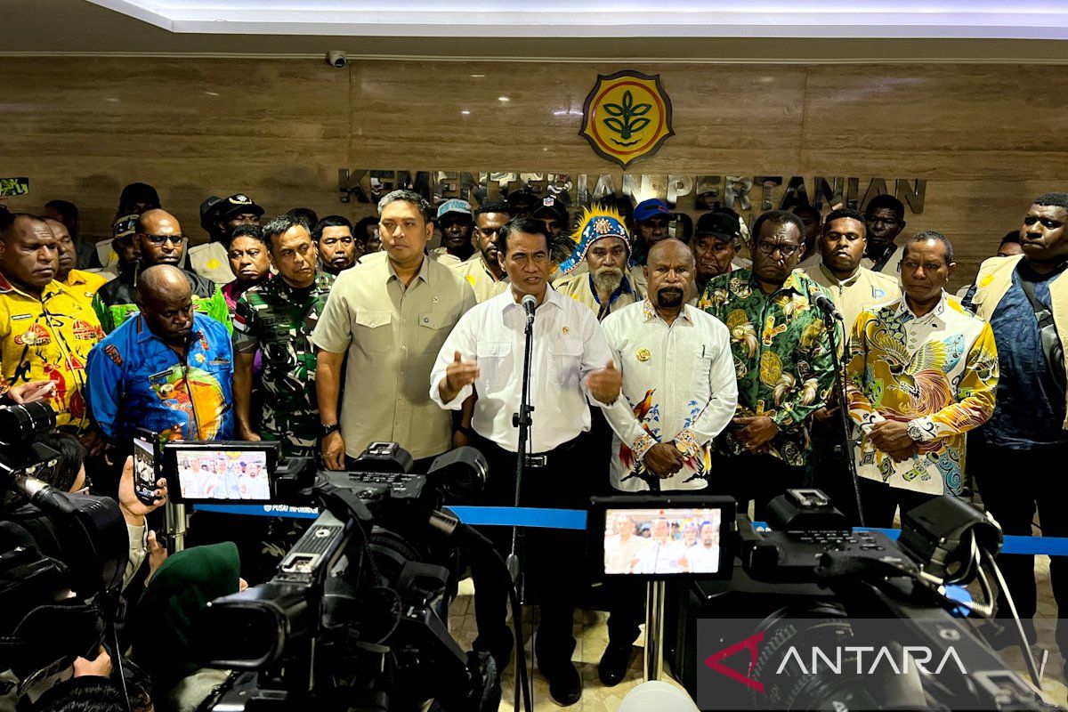 Mentan alokasikan anggaran Rp5 triliun bangun pertanian modern Papua