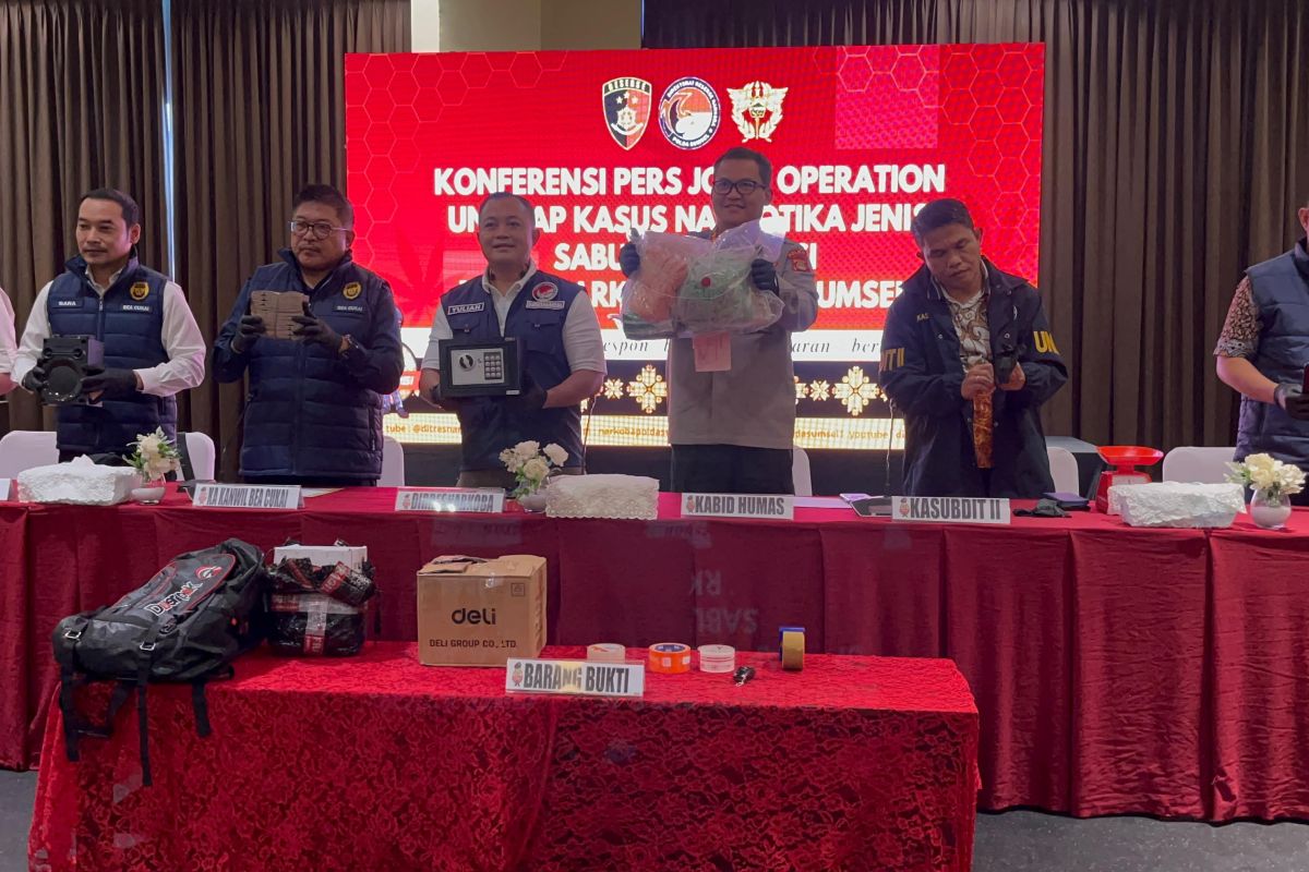 Polda Sumsel tangkap dua pelaku jaringan narkoba antarprovinsi