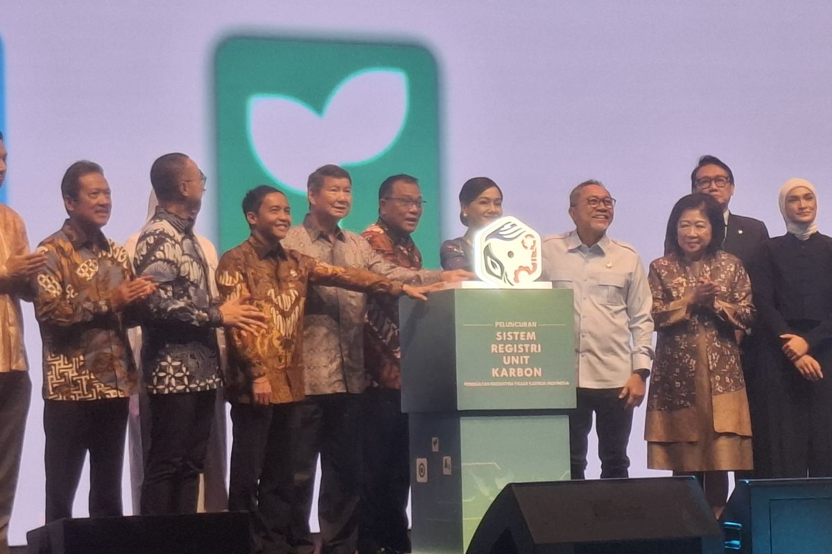 Pemerintah luncurkan SRUK perkuat perdagangan karbon RI