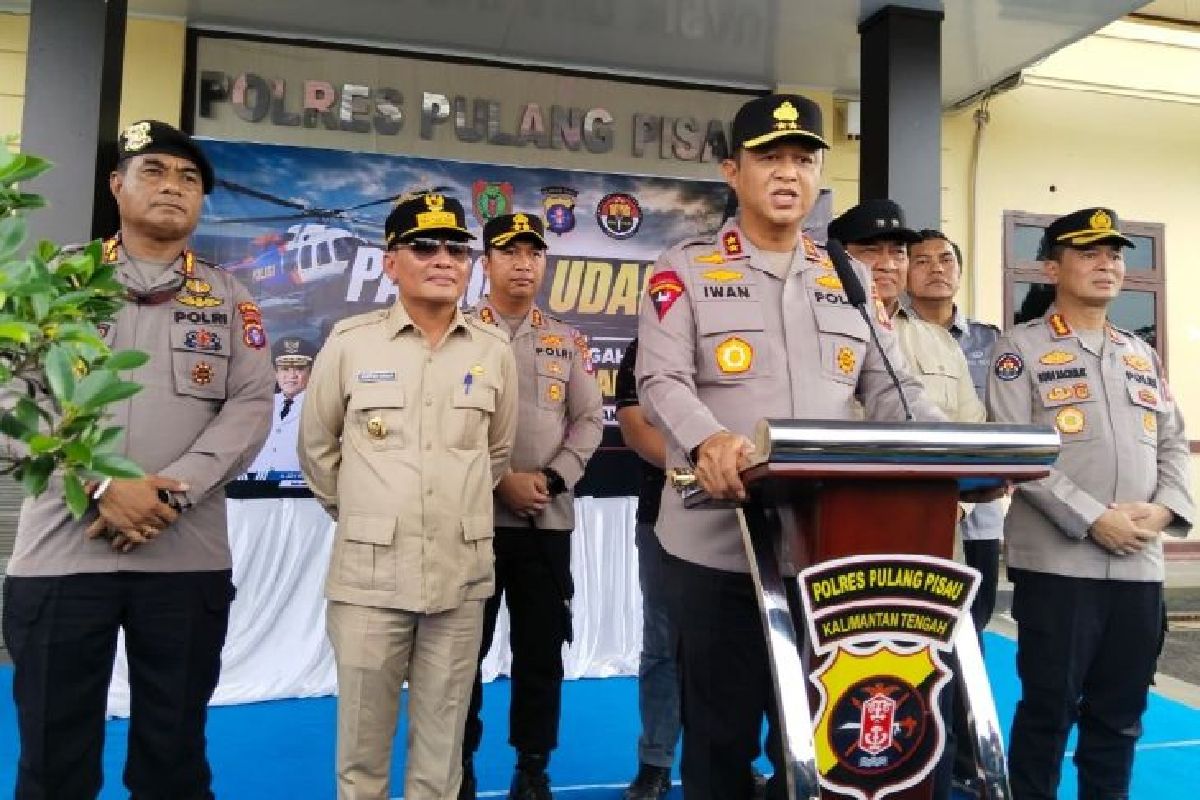 Kapolda Kalteng perintahkan selidiki karhutla di Pulang Pisau