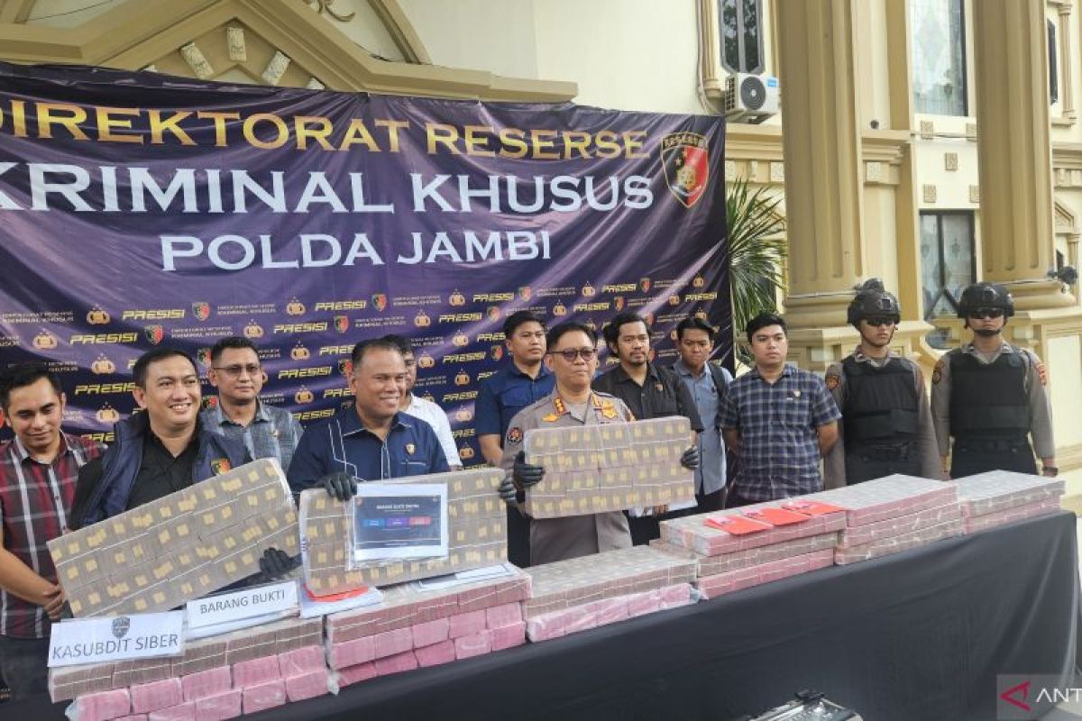 Polda Jambi ungkap pembobolan rekening 6.609 nasabah Bank Jambi