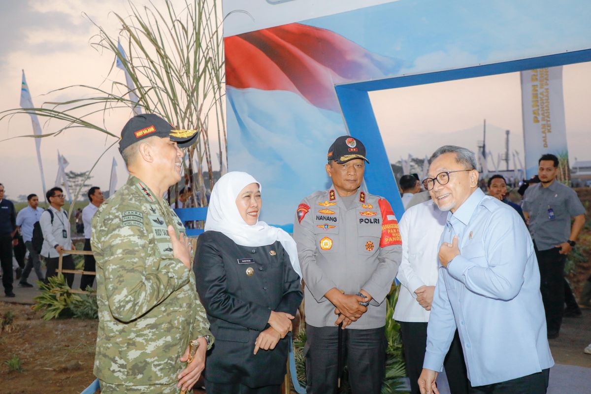 Khofifah: Kolaborasi jadikan Jatim produsen gula-lumbung padi nasional