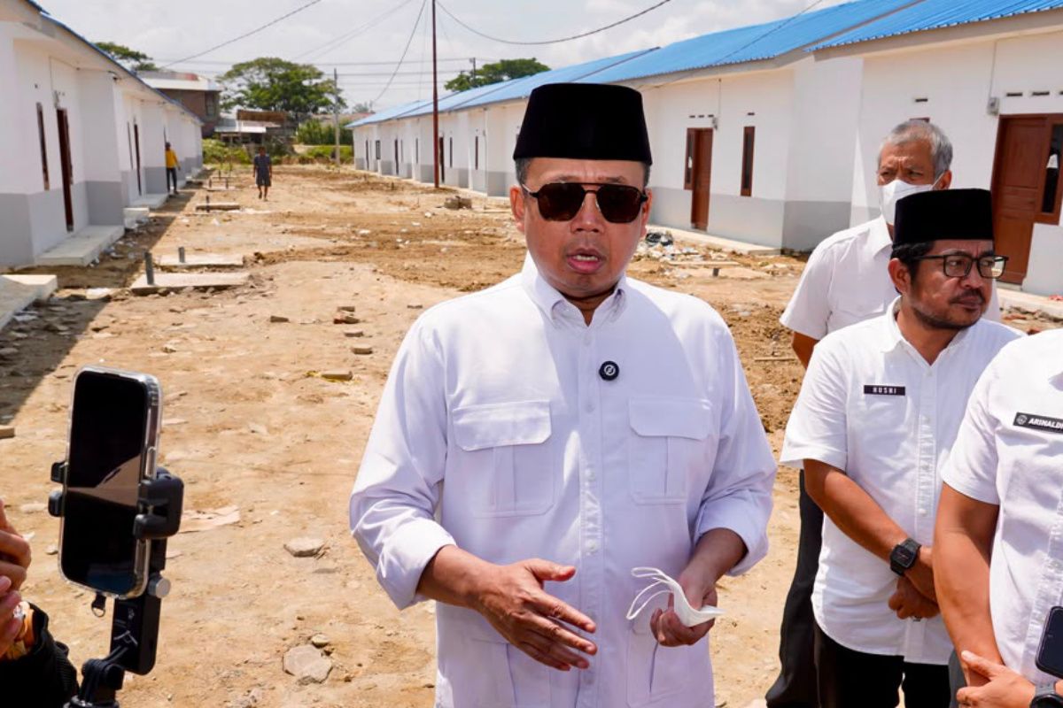 Menteri ATR pastikan lahan huntap di Aceh Tamiang siap digunakan