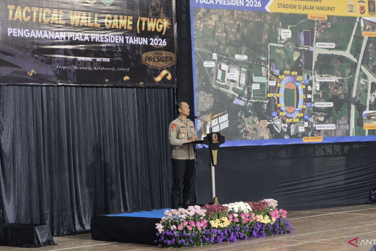 Polres Cimahi perketat keamanan di stasiun KCJB jelang Piala Presiden