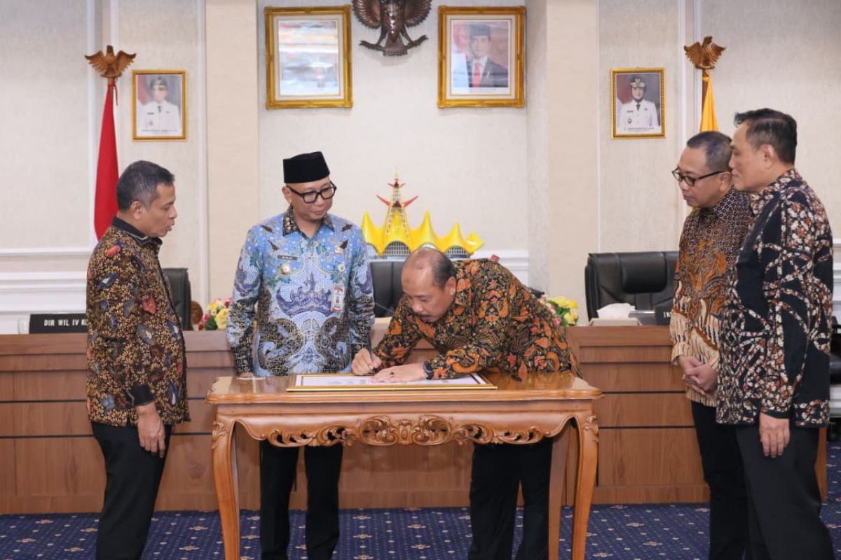 ATR/BPN tawarkan optimalisasi kerja sama dengan pemda se-Lampung